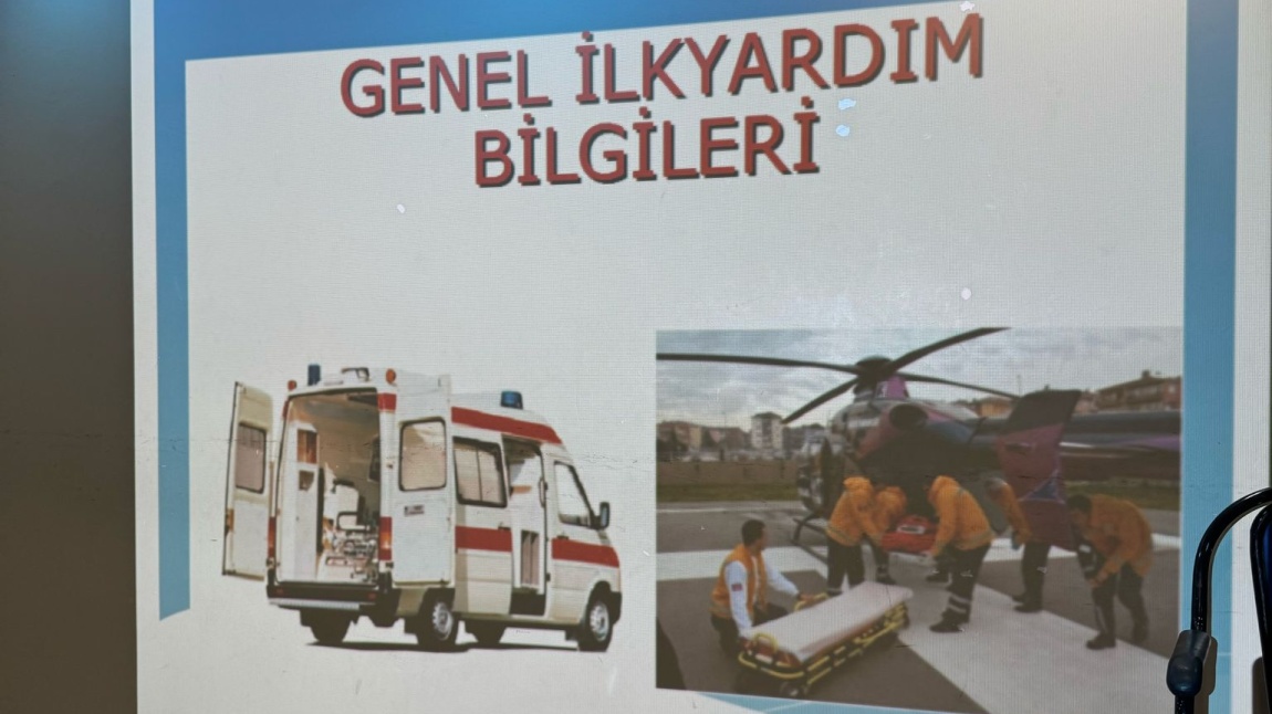 DARICA İLÇE SAĞLIK TARAFINDAN OKULUMUZ ÖĞRETMEN VE ÖĞRENCİLERİNE YÖNELİK TEMEL İLK YARDIM EĞİTİMİ VERİLMİŞTİR...